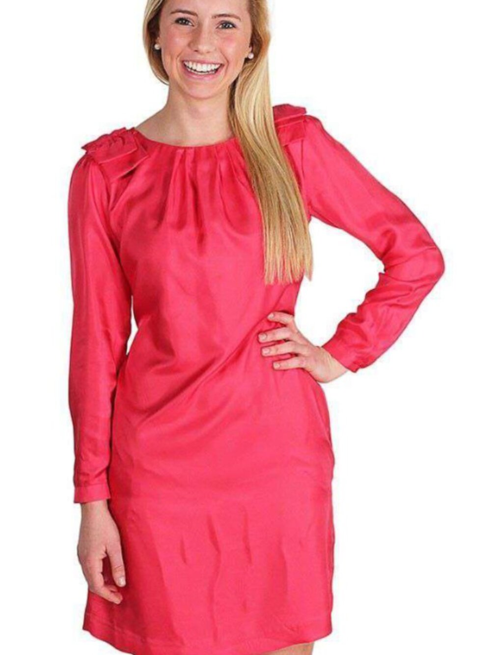 Bouvier Dress in Hot Pink by Elizabeth McKay NWT Sz 6